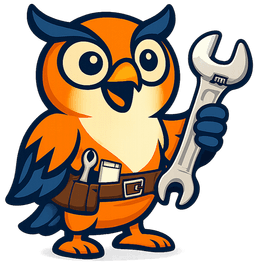 Vizzy holding a wrench — ticket support